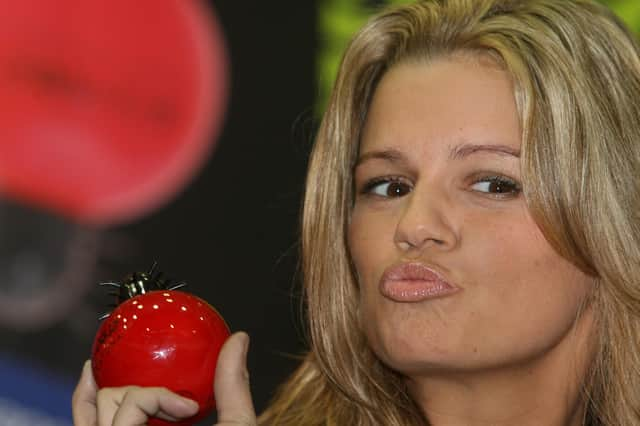 Pop star Kerry Katona 