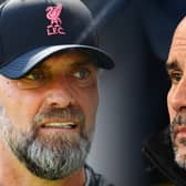 Pep Guardiola and Manchester City head to Anfield to take on Jurgen Klopp’s Liverpool this weekend.