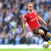 Christian Eriksen could return for Manchester United this weekend. Credit: Getty.
