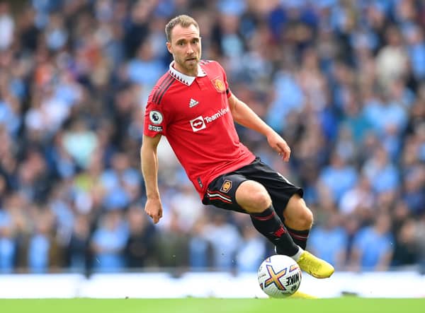 Christian Eriksen could return for Manchester United this weekend. Credit: Getty.