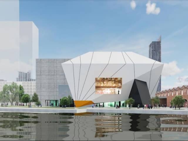 Plans for The Factory arts centre in Manchester. Credit: OMA