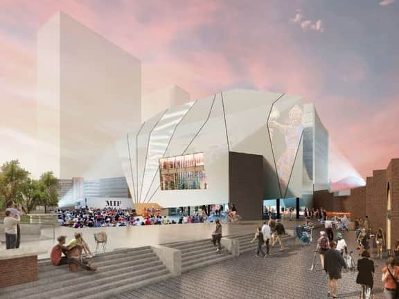 How Factory International could look when it is complete. Credit: OMA