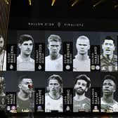 Where each Manchester City and Manchester United player finished in the 2022 Ballon d’Or rankings. Credit: Getty. 