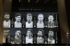 Where each Manchester City and Manchester United player finished in the 2022 Ballon d’Or rankings. Credit: Getty. 
