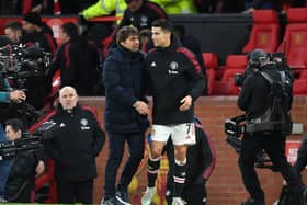 Antonio Conte doesn't want to witness another unstoppable Cristiano Ronaldo performance on Wednesday. Credit: Getty.