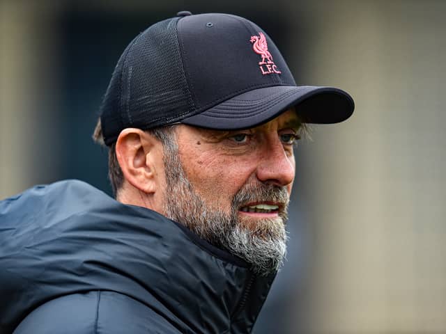 Jurgen Klopp said he had no intention of insulting Manchester City last week. Credit: Getty.