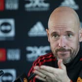 Manchester United boss Erik ten Hag confirmed Anthony Martial will miss Wednesday’s game. Credit: Getty.  