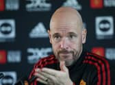 Manchester United boss Erik ten Hag confirmed Anthony Martial will miss Wednesday’s game. Credit: Getty.  