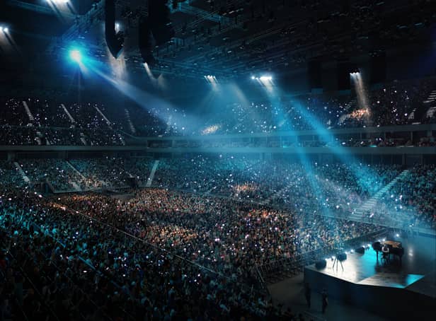 An image showing what the interior of the Co-op Live arena will look like