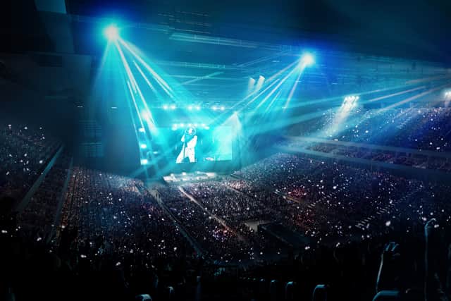 A new image of the Co-op Live arena showing the interior’s ‘smart bowl’ design