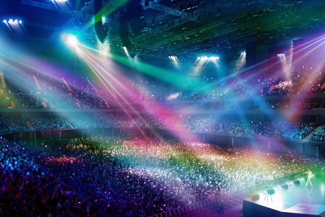 A new image of how the interior of the Co-op Live arena will look