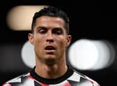 Cristiano Ronaldo stormed off early in the win over Tottenham. Credit: Getty.