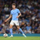 Pep Guardiola said John Stones is available for Sunday’s game against Brighton. Credit: Getty.
