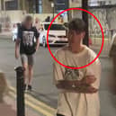 This is the man police want to speak to as they investigate assaults on women at a bar in the Northern Quarter
