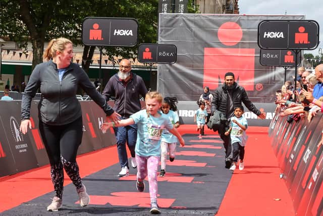 The Ironkids UK event in Bolton town centre in 2022