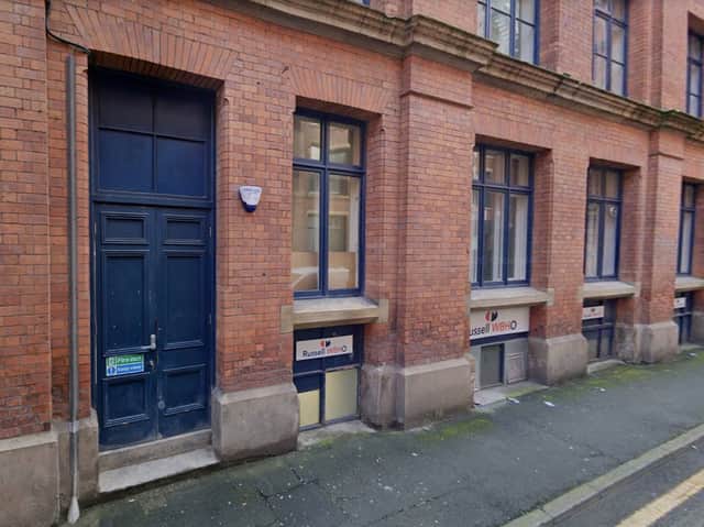 The entrance to the basement of the Princess Street building where Kink Bunker will be. Credit: Google 