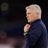 David Moyes spoke about the fitness of four players during Wednesday’s press conference. Credit: Getty.