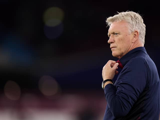 David Moyes spoke about the fitness of four players during Wednesday’s press conference. Credit: Getty.