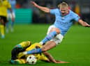 Haaland knocked his foot during Champions League fixture against Borussia Dortmund