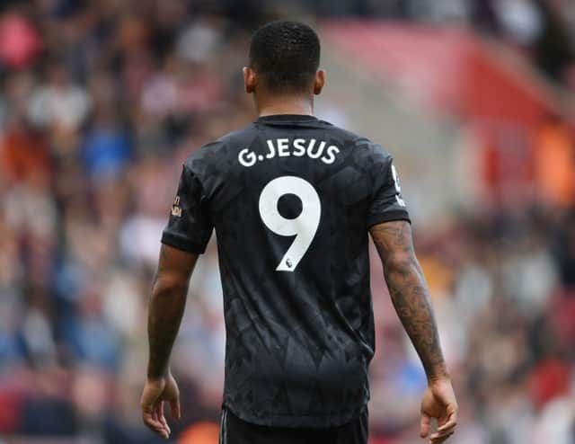 Arsenal striker Gabriel Jesus  