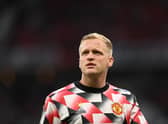 Manchester United midfielder Donny van de Beek 