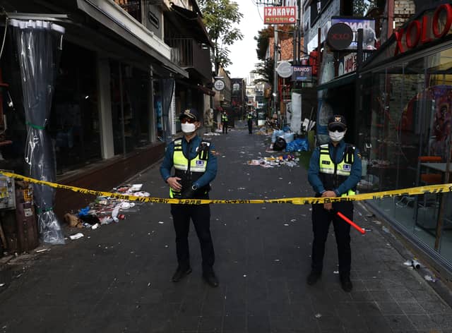 More than 150 have died in a crush in South Korea