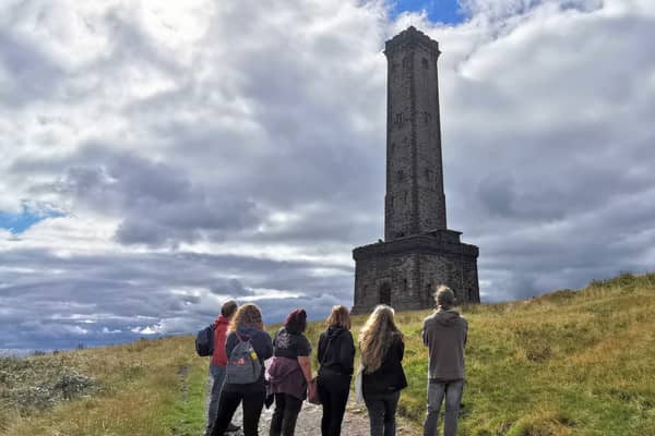 The Peel Monument in Bury