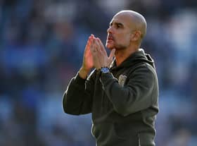 Pep Guardiola Credit: Getty 