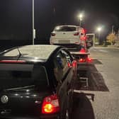 Cars seized at the huge cruise event