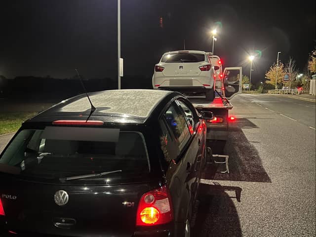 Cars seized at the huge cruise event
