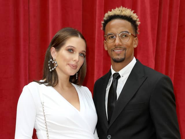 Helen Flanagan and Scott Sinclair (Getty Images)