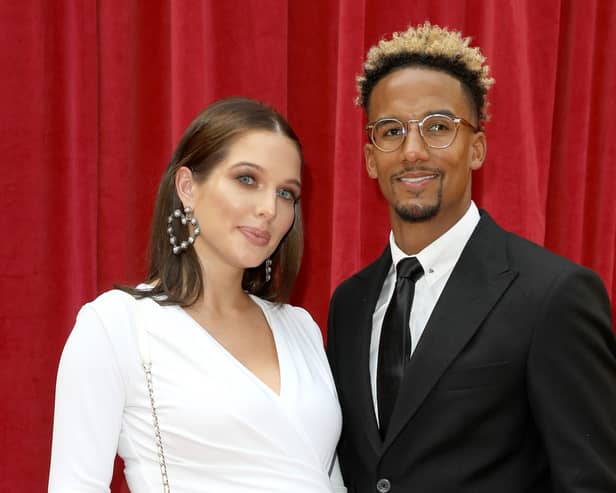 Helen Flanagan and Scott Sinclair (Getty Images)