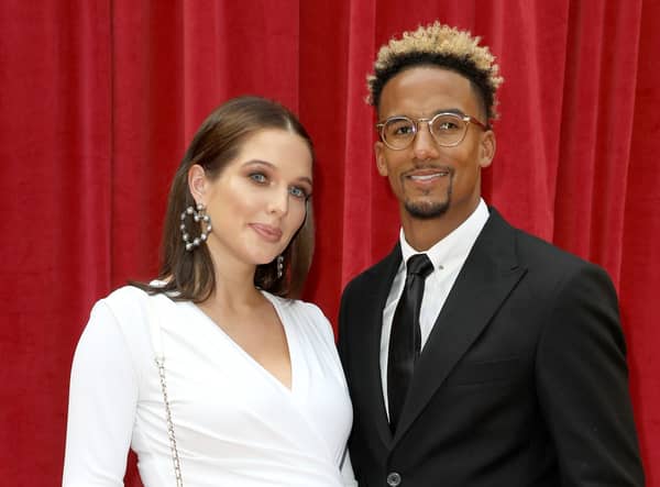 Helen Flanagan and Scott Sinclair (Getty Images)