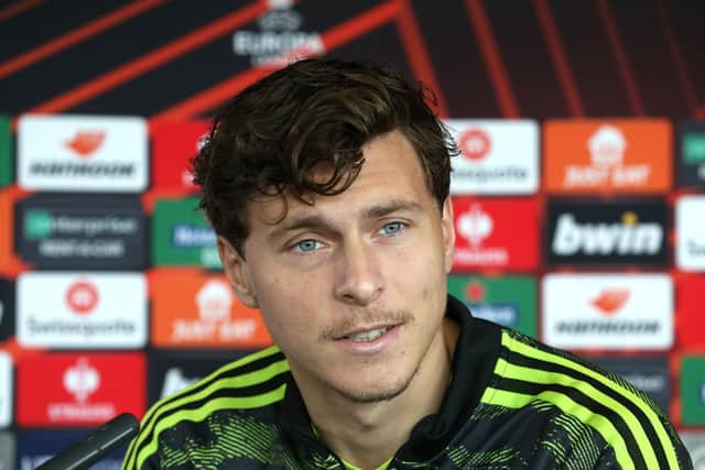 Victor Lindelof is back for United. Credit: Getty.