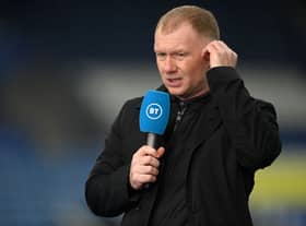 Paul Scholes has cited this reason for picking Casemiro over other Manchester United midfielders . Credit: Getty.