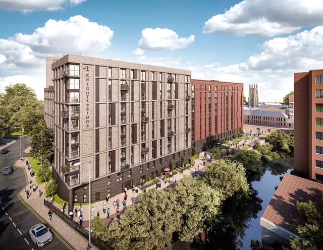 Plans for former Sainsbury’s site, Warren Street, Stockport. Credit: Leach, Rhodes, Walker Architects