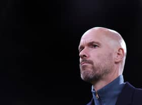Erik ten Hag is uncertain if Jadon Sancho, Antony or Anthony Martial will be fit to face Villa. Credit: Getty.