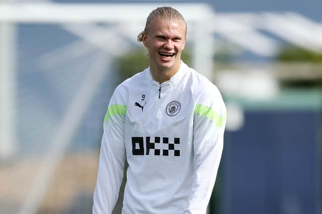 Erling Haaland returned to training this week. Credit: Getty.