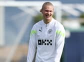 Erling Haaland returned to training this week. Credit: Getty.