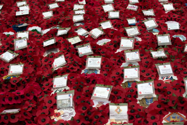 Remembrance Sunday commemorations take place in Manchester city centre this weekend. (Photo by Carl Court/Getty Images)
