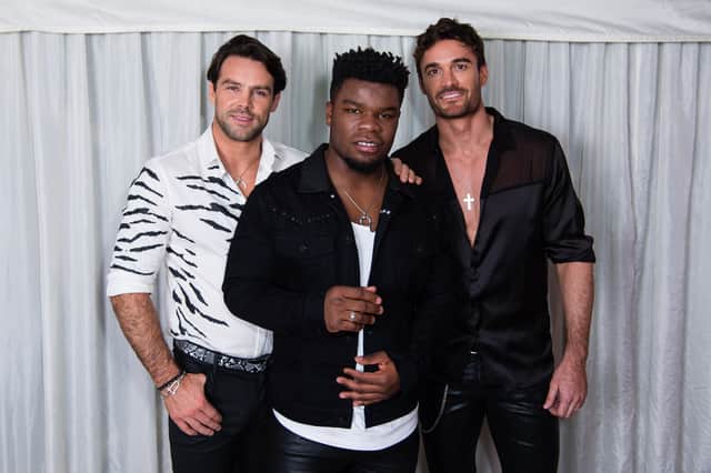 Levi Davis appeared on X Factor Celebrity 2019 as part of group Try Star