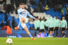 Aymeric Laporte came off in the second half against Chelsea. Credit: Getty.