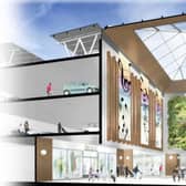 An artist’s impression of the Debenhams transformation in Bolton - proposed New Courtyard atfirst Floor Level Credit: Moorsgarth Retail via ldrs