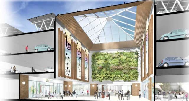 An artist’s impression of the Debenhams transformation in Bolton - proposed New Courtyard atfirst Floor Level Credit: Moorsgarth Retail via ldrs