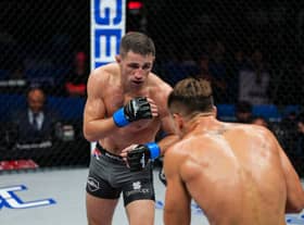 Brendan Loughnane is in the PFL Championships in the featherweight division. Photo: Cooper Neill/PFL