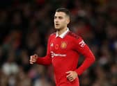 Diogo Dalot is unavailable for Sunday’s game. Credit: Getty.