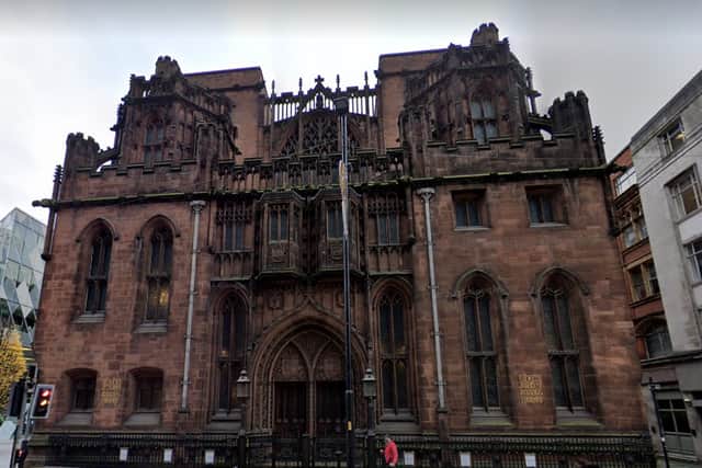 The University of Manchester’s John Rylands Library. Credit: Google Street View