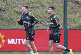 Diogo Dalot is out for the Fulham game and Cristiano Ronaldo is a major doubt. Credit: Getty.