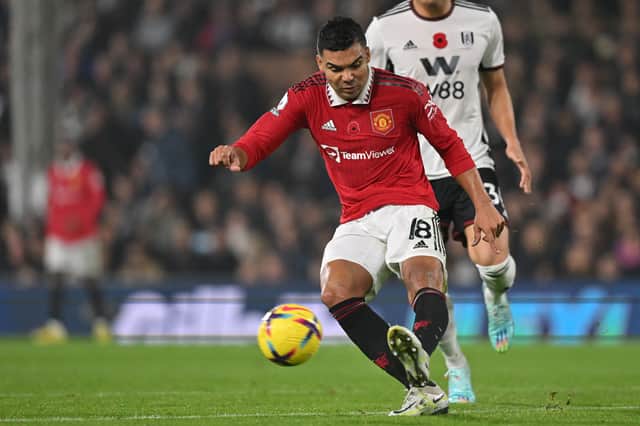 Casemiro joined United from Real Madrid in the summer. Credit: Getty. 