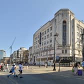 The Rylands building on the corner of Market Street and High Street in Manchester, formerly Debenhams